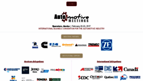 What Mexico.automotivemeetings.com website looked like in 2017 (7 years ago)
