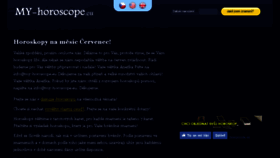 What My-horoscope.eu website looked like in 2017 (7 years ago)
