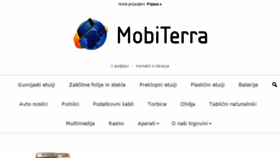 What Mobiterra.si website looked like in 2017 (7 years ago)
