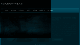 What Masquetorrent.com website looked like in 2017 (7 years ago)