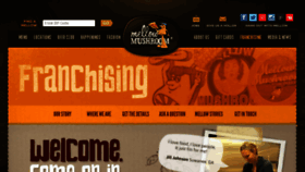 What Mellowfranchise.com website looked like in 2017 (7 years ago)