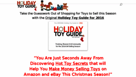 What Mytoyguide.com website looked like in 2017 (7 years ago)