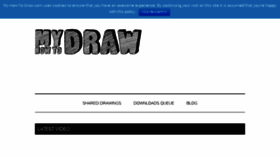 What My-how-to-draw.com website looked like in 2017 (7 years ago)
