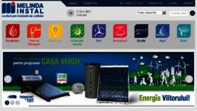 What Melindainstal.ro website looked like in 2017 (8 years ago)