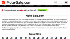 What Mote-salg.com website looked like in 2017 (7 years ago)