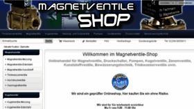 What Magnetventile-shop.de website looked like in 2017 (7 years ago)
