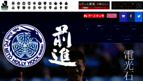 What Mito-hollyhock.net website looked like in 2017 (8 years ago)