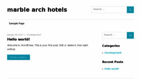 What Marble-arch-hotels.com website looked like in 2017 (7 years ago)