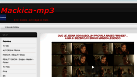 What Mackica-mp3.info website looked like in 2017 (7 years ago)