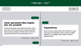 What Mevzuvar.com website looked like in 2017 (7 years ago)