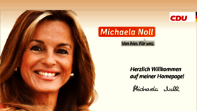 What Michaela-noll.de website looked like in 2017 (8 years ago)