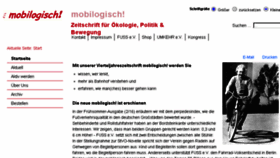 What Mobilogisch.de website looked like in 2017 (7 years ago)