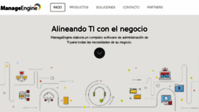 What Manageengine.mx website looked like in 2017 (8 years ago)