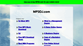 What Mp3dj.com website looked like in 2017 (7 years ago)