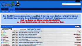 What Mamnongautruc.edu.vn website looked like in 2017 (7 years ago)