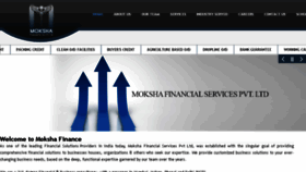 What Mokshafinance.com website looked like in 2017 (7 years ago)