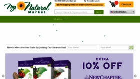 What Mynaturalmarket.com website looked like in 2017 (7 years ago)