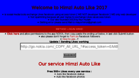 What M-autoliker.com website looked like in 2017 (7 years ago)
