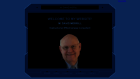 What Mdavidmerrill.com website looked like in 2017 (7 years ago)