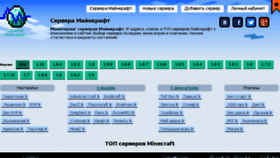 What Minecraft-go.ru website looked like in 2017 (7 years ago)