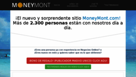 What Moneymont.com website looked like in 2017 (7 years ago)