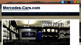 What Mercedes-cars.com website looked like in 2017 (7 years ago)