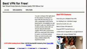What Mybestvpn.com website looked like in 2017 (7 years ago)