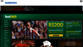 What Maneiro.club website looked like in 2017 (7 years ago)