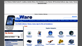 What Mobyware.net website looked like in 2017 (7 years ago)