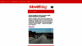 What Movemag.co.za website looked like in 2017 (7 years ago)