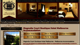 What Magnolia-court.com.au website looked like in 2017 (7 years ago)