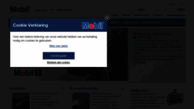 What Mobil.nl website looked like in 2017 (7 years ago)