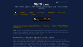 What M88bbet.com website looked like in 2017 (7 years ago)