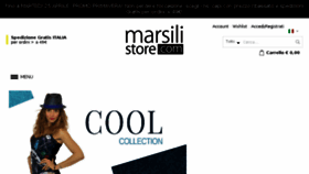 What Marsilistore.it website looked like in 2017 (7 years ago)