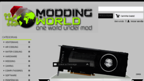 What Moddingworld.pt website looked like in 2017 (7 years ago)