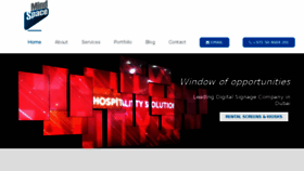 What Mindspacedigitalsignage.com website looked like in 2017 (8 years ago)