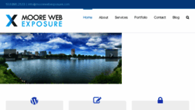 What Moorewebexposure.com website looked like in 2017 (7 years ago)