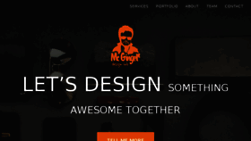 What Mcginger.bm website looked like in 2017 (8 years ago)