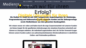 What Medien31.de website looked like in 2017 (7 years ago)