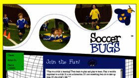 What Mysoccerbugs.com website looked like in 2017 (7 years ago)