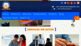 What Mbaassignmentsolutions.com website looked like in 2017 (8 years ago)