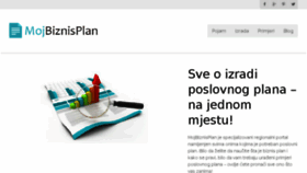 What Mojbiznisplan.com website looked like in 2017 (6 years ago)