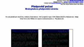 What Mrakoplas.arms.cz website looked like in 2017 (7 years ago)