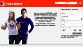 What Mirtesnet.com.br website looked like in 2017 (6 years ago)