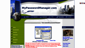What Mypasswordmanager.com website looked like in 2017 (7 years ago)