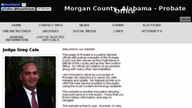 What Morgancountyprobate.com website looked like in 2017 (7 years ago)