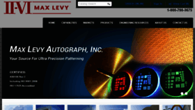 What Maxlevy.com website looked like in 2017 (7 years ago)