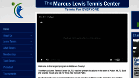 What Marcuslewistenniscenter.com website looked like in 2017 (7 years ago)
