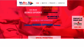 What Mybiz.lk website looked like in 2017 (7 years ago)