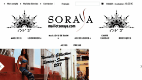 What Maillotsoraya.com website looked like in 2017 (7 years ago)